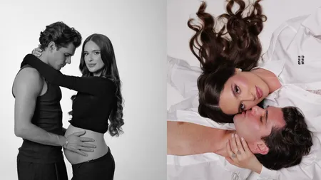 Ianis Hagi, în culmea fericirii. Soția sa, Elena, a născut un băiețel. Gică Hagi, pentru prima dată bunic