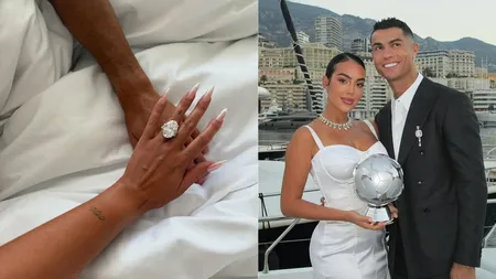 Cât costă inelul de logodnă pe care Cristiano Ronaldo i l-a luat Georginei Rodriguez