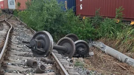 Sindicaliștii CFR critică Guvernul Bolojan, în urma deraierii de azi de la Agigea. „Pe aceiaşi cale ferată circulă şi trenurile de călători”