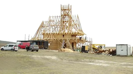 Becali nu e mai presus de Dumnezeu, dar e mai presus de lege. Ridică ilegal o biserică într-o zonă protejată și susține că „pe terenul meu, fac ce vreau”