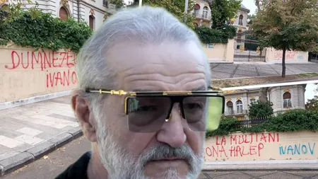 Palatul lui Gigi Becali a fost vandalizat. Cine este făptașul și ce mesaje a scris pe gard