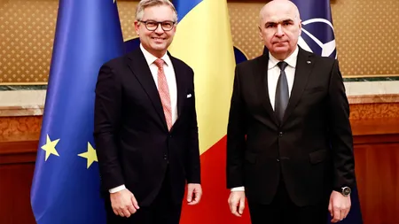 Premierul Ilie Bolojan și Magnus Brunner, comisarul european au discutat problemele de migrație și securitatea la granițele UE