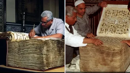 Bijuteria lumii islamice: Cel mai vechi Coran, 1087 de pagini din piele de animal