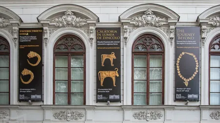 Palatul Suțu din București găzduiește o expoziție de excepție cu obiecte din aur descoperite în necropolele de la Varna