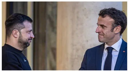 Zelenski a semnat la Paris acorduri privind apărarea aeriană, pe măsură ce atacurile rusești se intensifică