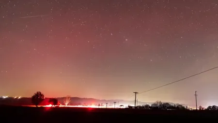 Fenomen spectaculos pe cerul României! Aurora boreală a putut fi văzută și de la noi din țară
