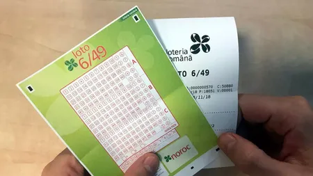 A fost câștigat marele PREMIU la Loto 6/49, în valoare de 9,66 milioane de euro. Biletul norocos a costat doar 12 lei