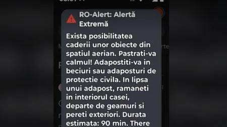 Alertă majoră: „Ținta aeriană e în spațiul nostru de la 8:30”. Avioane Eurofighter monitorizează și pot doborî obiectul, spune MApN