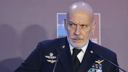 Amiralul Giuseppe Cavo Dragone, președintele Comitetului Militar NATO: „Să fim mai agresivi sau mai proactivi, în loc de reactivici, este ceva la care ne gândim”