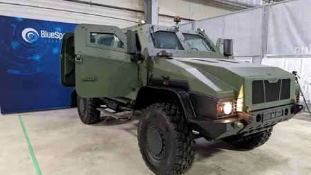 VLAH, primul prototip blindat fabricat integral în România, a fost prezentat oficial