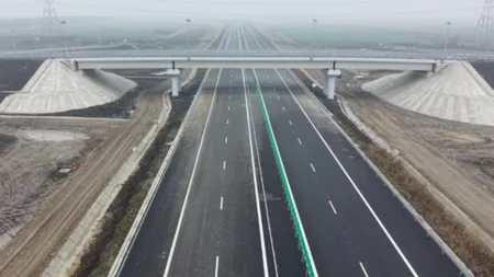 Autostrada Moldovei, extinsă: S-a deschis traficul pe tronsonul Focșani Nord-Adjud Nord