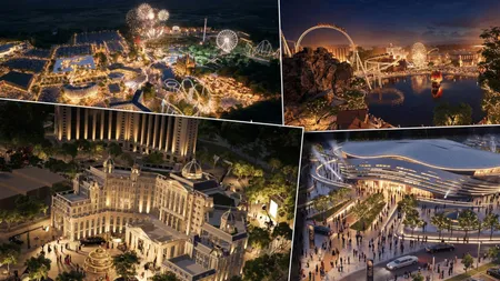 Un parc imens de distracții, construit la marginea Bucureștiului. Cum va arăta DraculaLand, proiectat de Florin Cîțu