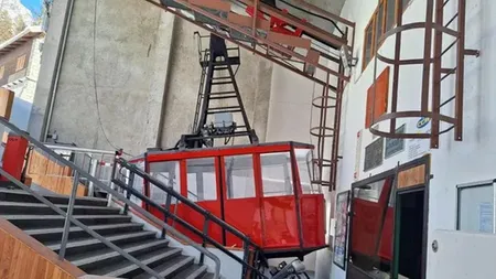 Românii aflați în telecabina blocată în Italia au fost evacuați și sunt într-o stare bună
