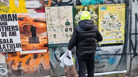 Amenzi de până la 6.000 de lei pentru lipirea ilegală a afișelor în București