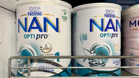 Nestle România extinde rechemarea de lapte praf pentru sugari din cauza unei toxine