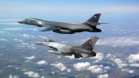 Drone rusești în apropierea graniței: F-16 românești ridicate de la Fetești după o incursiune scurtă în spațiul aerian național