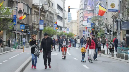 Străzi deschise București: Centrul capitalei a devenit pietonal în weekenduri. Restricții de trafic până în octombrie