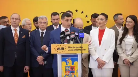 George Simion anunță că AUR nu va susține Guvernul Veștea