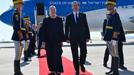 Isaac Herzog, președintele Israelului, la Iași: Evreii din România au avut un rol esențial în întemeierea statului Israel