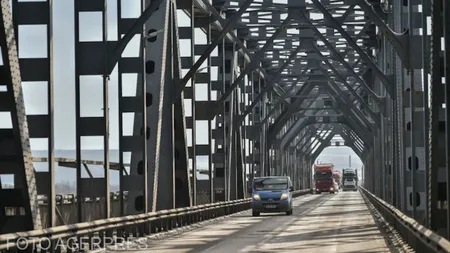 Circulația pe Podul Giurgiu–Ruse va fi oprită temporar sâmbătă. Restricții pentru șoferii care merg spre Bulgaria și Grecia