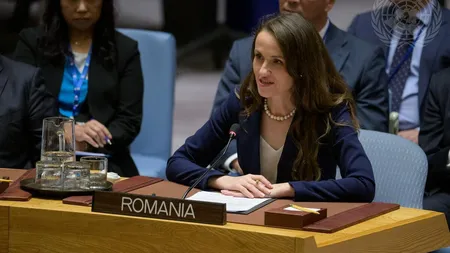 Oana Ţoiu, la Consiliul de Securitate al ONU: Trebuie să continuăm să creştem presiunea diplomatică asupra agresorului, pentru ca acesta să se oprească
