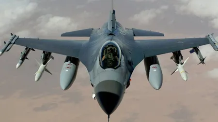 Alertă aeriană în județul Tulcea. MApN a ridicat două avioane F-16 și un elicopter Puma SOCAT