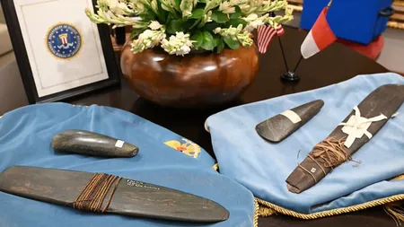 SUA restituie Indoneziei artefacte de patrimoniu recuperate de FBI