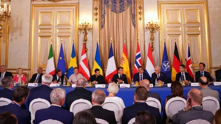 9 state europene și Ucraina lansează o coaliție pentru apărare antibalistică. Macron: „Construim Europa apărării”