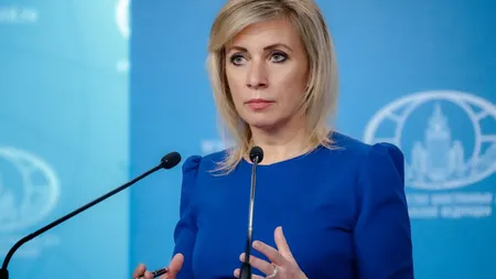 Zaharova: Rusia respinge acuzațiile României de încălcare a spațiului aerian