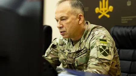 Oleksandr Sîrski, comandantul-șef al armatei ucrainene, își încheie mandatul. Zelenski îl numește în funcție pe Mihailo Drapatîi