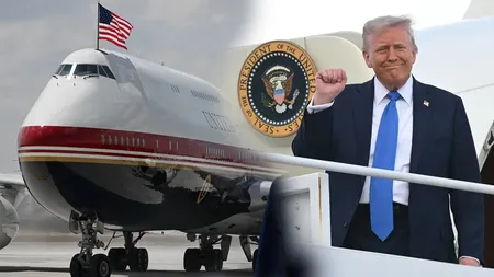 Trump a insistat să plece din Ankara cu vechiul Air Force One, deși venise cu o aeronavă nouă