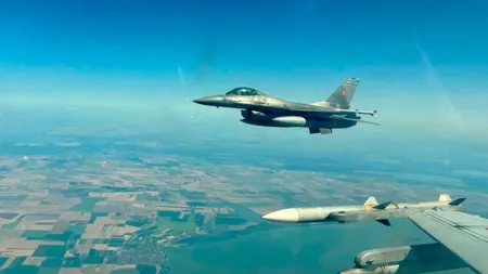 Baza 86 Aeriană dezminte informațiile despre pilotul F-16 care a interceptat dronele rusești: „Identitatea militarilor nu este publică”