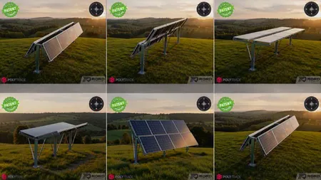 Polytrade Global a depus cererea de brevet pentru „Wings Solar Tracker”