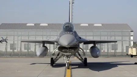 Nicușor Dan: O dronă a fost doborâtă de un avion F-16 în spațiul aerian al României
