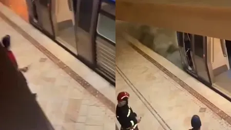 Incendiu la metroul din Universitate. Circulația a fost oprită și călătorii evacuați după un scurtcircuit provocat de infiltrații