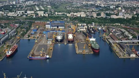 A doua încercare de vânzare a Șantierului Naval Mangalia. Licitație de 184 de milioane de euro după eșecul primei runde