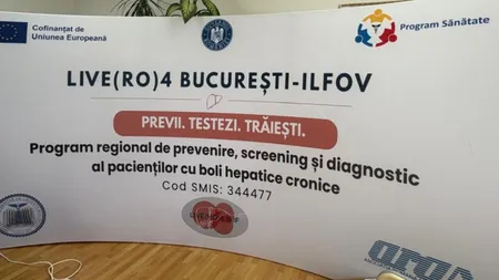 Peste 800 de persoane au fost testate gratuit pentru hepatitele virale în București-Ilfov. Programul de screening continuă