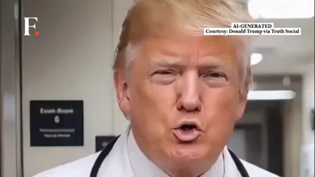 Donald Trump, din nou protagonistul unui videoclip AI controversat. Se prezintă drept „Doctorul Trump” și ironizează vedetele care îl critică