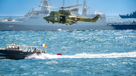 Constanța: Peste 3.500 de militari români și străini, peste 50 de nave și 15 aeronave au participat la Ziua Marinei