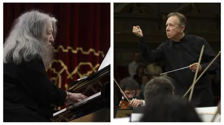 Filarmonica George Enescu deschide stagiunea 2026-2027 cu Martha Argerich și Mikhail Pletnev
