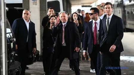 Emisarii americani Witkoff și Kushner au sosit la Kiev pentru discuții cu Zelenski