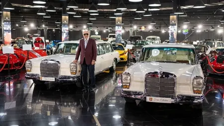 Ion Țiriac și-a scos „bijuteria” din garaj. Mercedesul 600 Pullman, mașina preferată de lideri și celebrități