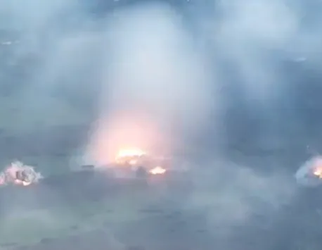 Ruşii fac prăpăd cu rachetele termobarice. Imagini de coşmar de pe frontul din Donbas VIDEO