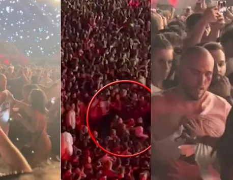 Bătaie între spectatori la concertul lui David Guetta de la Untold. VIDEO