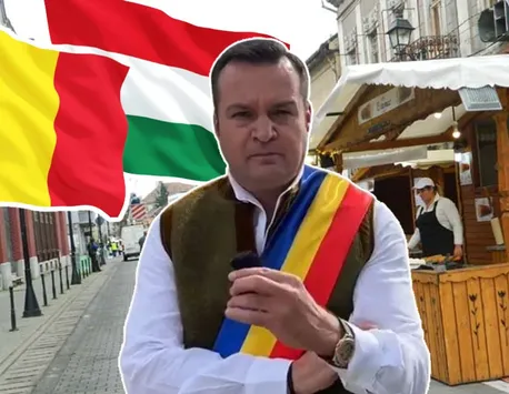 Scandalul „tricolorului dat jos” de la Baia Mare ia amploare. Cherecheş: „Mi-am pus și cocardă, reprezentând steagul Ungariei, în piept”
