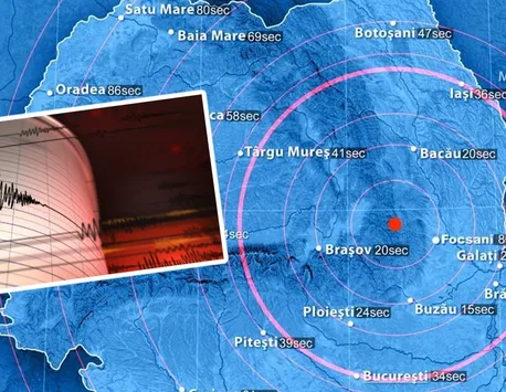 Un nou cutremur în România. Ce magnitudine a avut şi unde s-a simţit