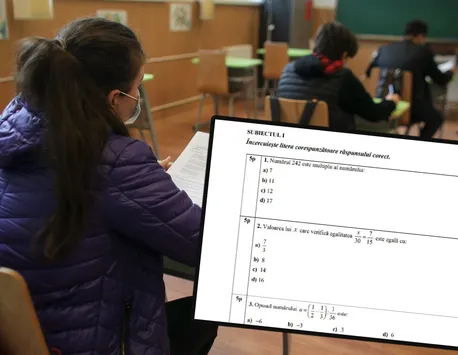 BAREM MATEMATICĂ la Simulare Evaluare Națională 2023. Cum se rezolvau subiectele