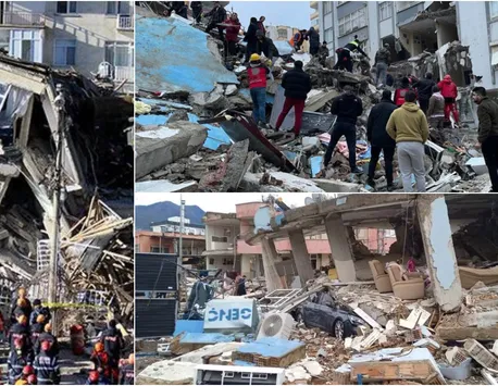 Imagini emoționante după cutremurul din Turcia! O fetiță a fost scoasă de sub dărâmături de salvatori VIDEO