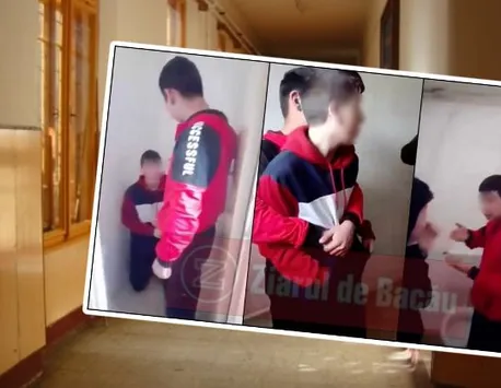 Secvențe de coșmar surprinse într-un liceu din Bacău! Elevii bătuți și băgați cu capul în WC de alți colegi de clasă