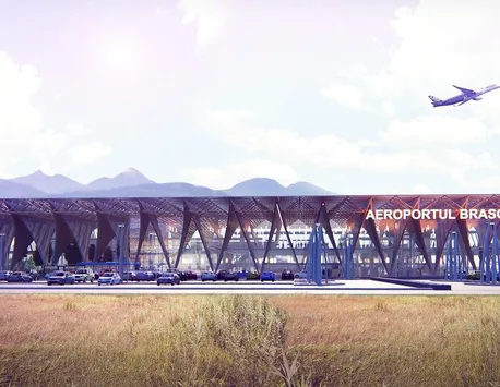 FOTO: Cum arată aeroportul din Brașov, singurul construit în România ultimilor 50 de ani / Au fost anunțate primele curse